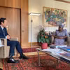 L'ambassadeur du Vietnam auprès de l’OMC, Mai Phan Dung, et la directrice générale de l'OMC Ngozi Okonjo-Iweala. Photo: VNA