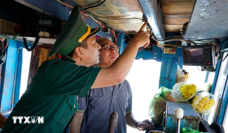 Gia Lai mobilisée contre la pêche INN à travers une sensibilisation renforcée. Photo: VNA