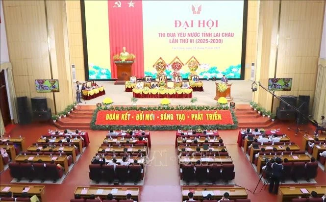 Le 10 septembre, la province de Lai Châu a organisé son 6e Congrès du mouvement d’émulation patriotique pour la période 2025-2030. Photo: VNA