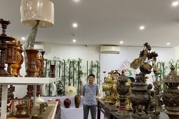 Hanoï lance un concours des produits artisanaux locaux. Photo: VNA