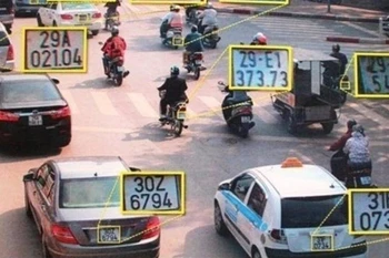 Hanoï renforce la surveillance des infractions routières avec plus de 600 caméras. Photo: VOV.vn