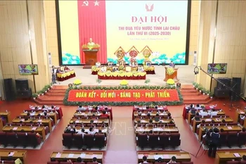 Le 10 septembre, la province de Lai Châu a organisé son 6e Congrès du mouvement d’émulation patriotique pour la période 2025-2030. Photo: VNA