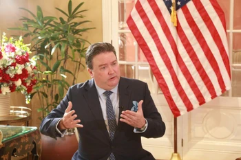 Ambassadeur des États-Unis au Vietnam, Marc Knapper. Photo: VietnamPlus