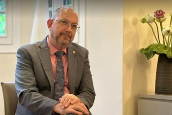 L’ambassadeur suisse au Vietnam, Thomas Gass. Photo: VNA