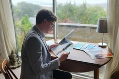 Kyril Whittaker, chercheur sur le Vietnam et membre du Parti communiste britannique. Photo: VNA