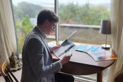 Kyril Whittaker, chercheur sur le Vietnam et membre du Parti communiste britannique. Photo: VNA