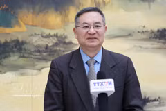 Cheng Hanping, directeur exécutif de l’Institut d’études régionales et nationales et directeur du Centre d’études vietnamiennes de l’Université de technologie du Zhejiang. Photo: VNA