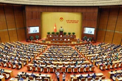 Séance d'ouverture de la 10e session de la 15e Assemblée nationale. Photo : VNA