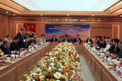 Échange théorique entre le Parti communiste du Vietnam et le Parti communiste japonais. Photo: VNA