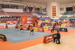 Le tournoi international « LI-NING Vietnam International Series 2025 » attire près de 300 athlètes venus de 19 pays et territoires. Photo: VNA