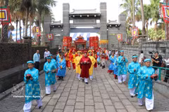Fête des Rois Hung à Ho Chi Minh-Ville. Photo: VNA