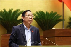 Phan Van Mai, président de la Commission économique et financière de l'Assemblée nationale à la 9e session de la 15e Assemblée nationale. Photo: VNA