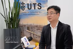 Le professeur Nghiem Duc Long, directeur du Centre pour l’environnement et l’eau de l’Université de technologie de Sydney (UTS) et président de l’Association des intellectuels et experts vietnamiens en Australie (VASEA). Photo: VNA
