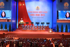 Ouverture du 14e Congrès des syndicats du Vietnam pour le mandat 2026-2031. Photo: VNA