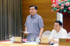 Le vice-ministre de l'Industrie et du Commerce, Nguyen Sinh Nhat Tan, Photo: VNA