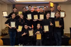 À l’issue des épreuves de sélection rigoureuses diffusées sur la chaîne nationale VTV3, les 14 chefs les plus talentueux ont officiellement rejoint les cuisines de la prestigieuse émission Top Chef Vietnam 2026.. Photo. vtv.vn