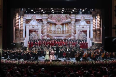 Concert d'amitié Vietnam-Kazakhstan. Photo: VNA
