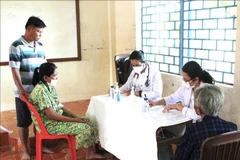 Consultations et soins médicaux gratuits pour les Cambodgiens, dont ceux d'origine vietnamienne, en difficulté. Photo: VNA