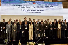 Les délégués à la 17e conférence internationale sur la Mer Orientale. Photo: VNA