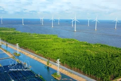 Parc éolien de Ca Mau. Photo: VNA