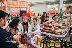 Les visiteurs à la Foire du Printemps 2026. Photo: VNA