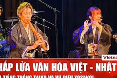 La culture vietnamo-japonaise mise à l’honneur au rythme des tambours taiko et des danses Yosakoi