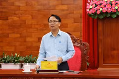 Dang Hong Sy, nouveau secrétaire adjoint permanent du Comité du Parti de Lam Dong. Photo: Laodong.vn