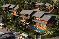 Deuxième phase du complexe balnéaire Mikazuki à Dà Nang. Photo: VNA