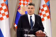 Le président croate Zoran Milanovic. Photo: VNA