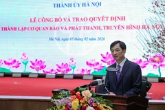 Le secrétaire du Comité du Parti de Hanoï, Nguyen Duy Ngoc. Photo: VNA