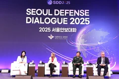 La délégation du ministère vietnamien de la Défense participe au 14e Dialogue de défense de Séoul (SDD-14), tenu du 8 au 10 septembre. Photo: VNA