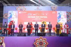 Ouverture du Festival du Pho vietnamien 2025. Photo: VNA