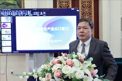 Nong Duc Lai, conseiller commercial du Vietnam en Chine. Photo: VNA