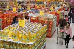 L'IPC annuel maintenu à 3,63%, permettant une croissance économique en 2025. Photo: VietnamPlus