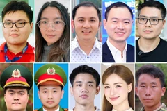 Dix jeunes Vietnamiens exemplaires de 2025. Photo: vietnamnet.vn