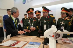 La délégation du ministère vietnamien de la Défense au Singapore Airshow 2026. Photo: ministère vietnamien de la Défense