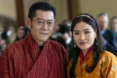 Le roi Jigme Khesar Namgyel Wangchuck et la reine Jetsun Pema du Bhoutan. Photo: Getty Images