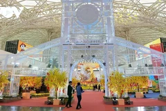 La Foire du Printemps 2026, organisée du 2 au 13 février au Vietnam Exposition Center (VEC) à Hanoï. Photo : VOV/CVN 