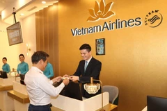 Ce nouvel espace d’enregistrement exclusif offre une expérience cinq étoiles dès l’arrivée à l’aéroport. Photo: nhandan.vn