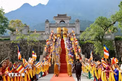Fête à Yen Tu. Photo: VNA
