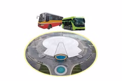 20 lignes de bus reliant au Centre d'exposition du Vietnam