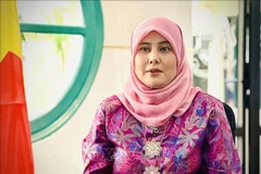 La vice-ambassadrice de Malaisie au Vietnam, Cik Aida Safura Niza Othman. Photo: VNA