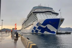 Khanh Hoa accueille le navire de croisière Discovery Princess avec 1 200 passagers. Photo: VNA