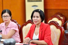 La directrice adjointe Lê Thi Hoàng Yên de l'Autorité des sports du Vietnam. Photo: tdtt.gov.vn