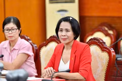 La directrice adjointe Lê Thi Hoàng Yên de l'Autorité des sports du Vietnam. Photo: tdtt.gov.vn