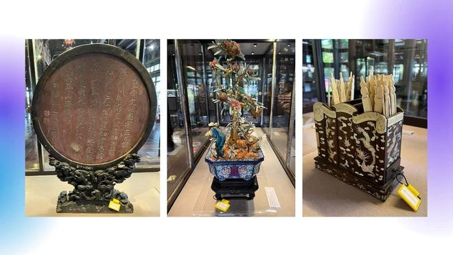 Des objets antiquaires numérisés au Musée des antiquités royales de Huê. 