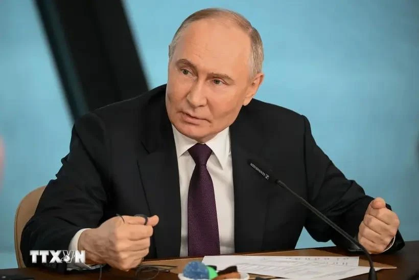 Le président russe Vladimir Poutine. Photo: VNA