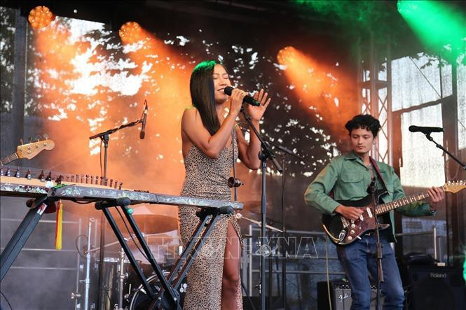 Le Festival culturel d'été 2023 au Centre commercial Dong Xuan. Photo : VNA