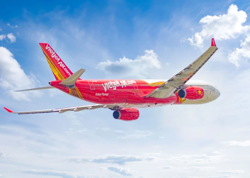 Un avion de Vietjet. Photo: Vietjet