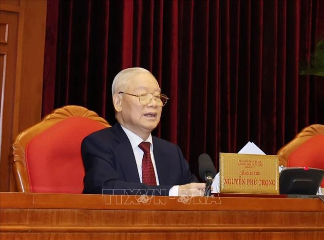 Le secrétaire général du Parti communiste du Vietnam Nguyen Phu Trong. Photo : VNA